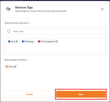Remove Tags from Assets and Exposures - Securin Platform Documentation