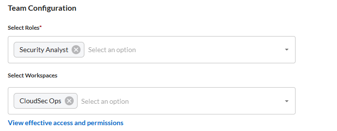 Assign Workspaces to a Team - Securin Platform Documentation