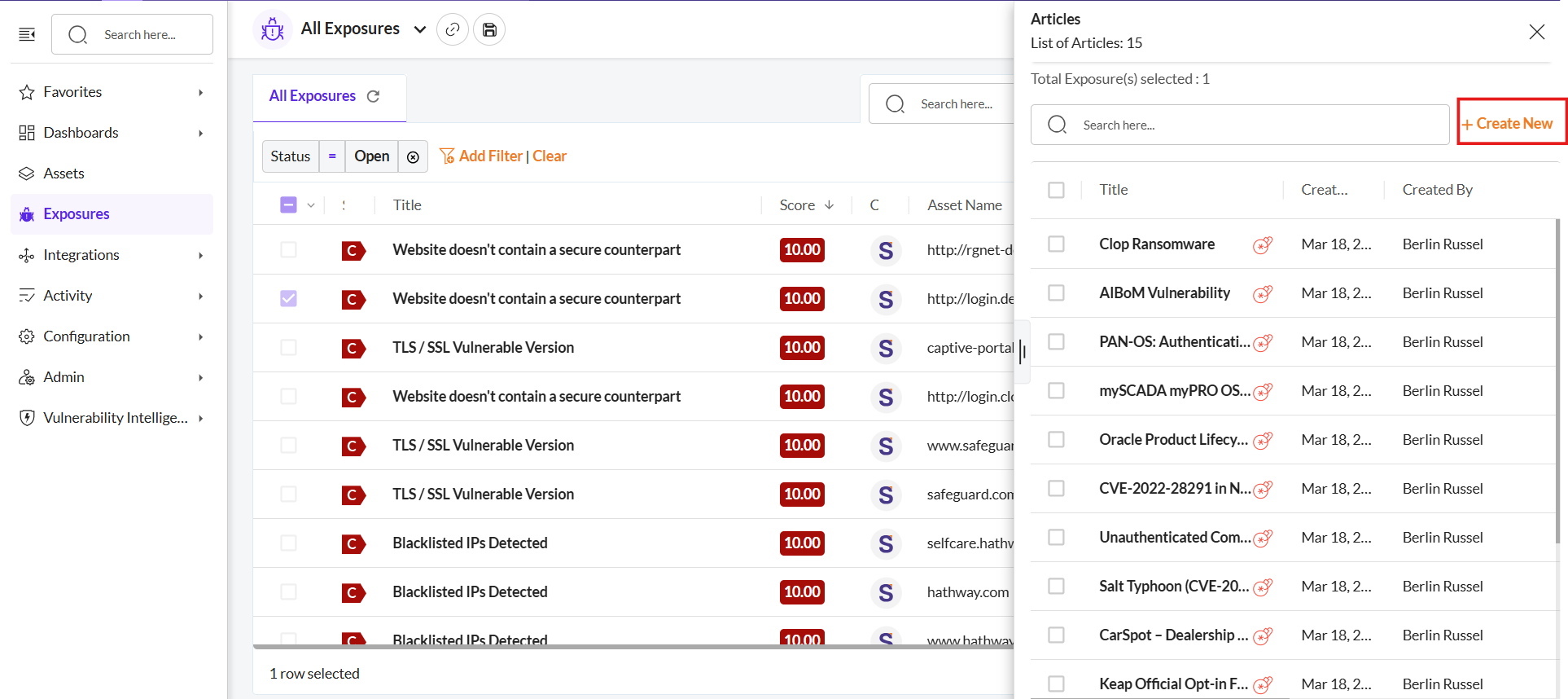 Create an Article - Securin Platform Documentation