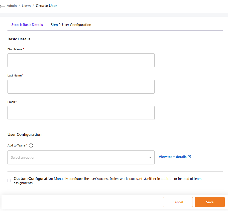 Add a User - Securin Platform Documentation