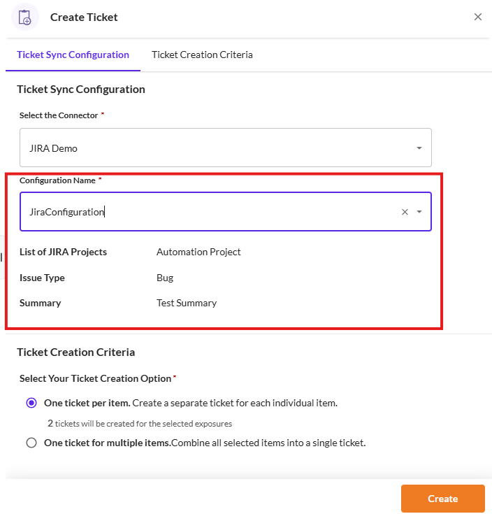Create a Ticket from an Exposure - Securin Platform Documentation