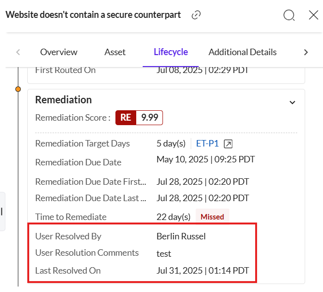 Resolve Exposures - Securin Platform Documentation