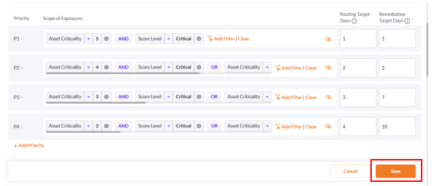 Configure Routing and Remediation Targets - Securin Platform Documentation