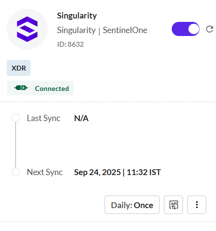 Set Up the SentinelOne Singularity Connector - Securin Platform ...