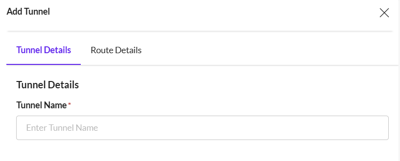 Create a Tunnel - Securin Platform Documentation
