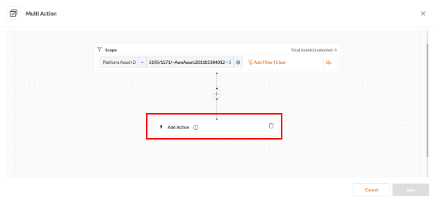 Perform Multiple Actions on Assets - Securin Platform Documentation