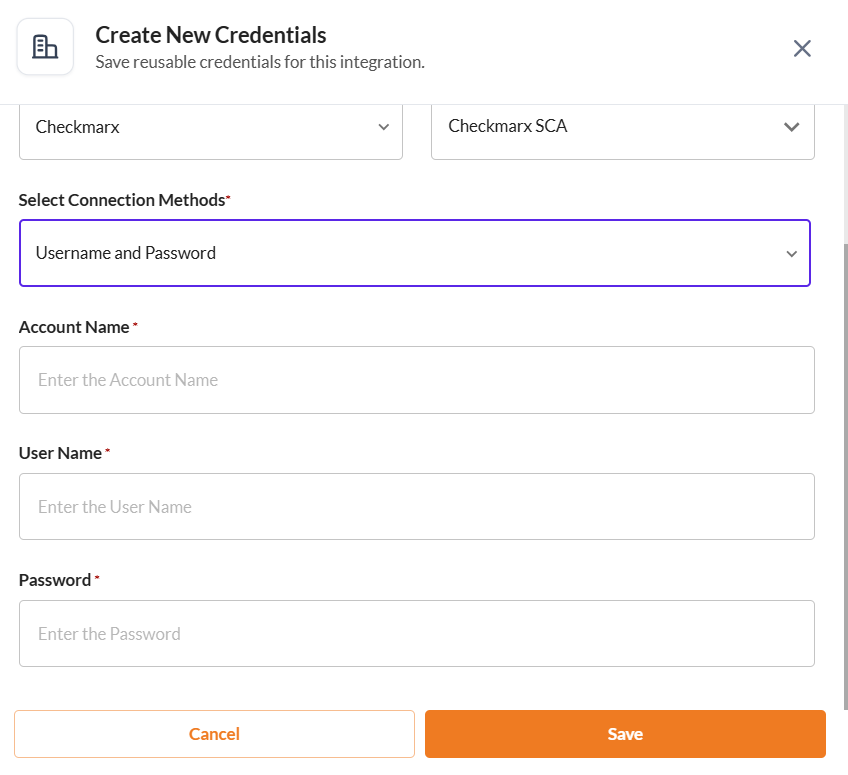Set Up the Checkmarx SCA Connector - Securin Platform Documentation
