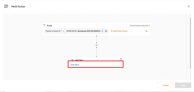 Perform Multiple Actions on Assets - Securin Platform Documentation