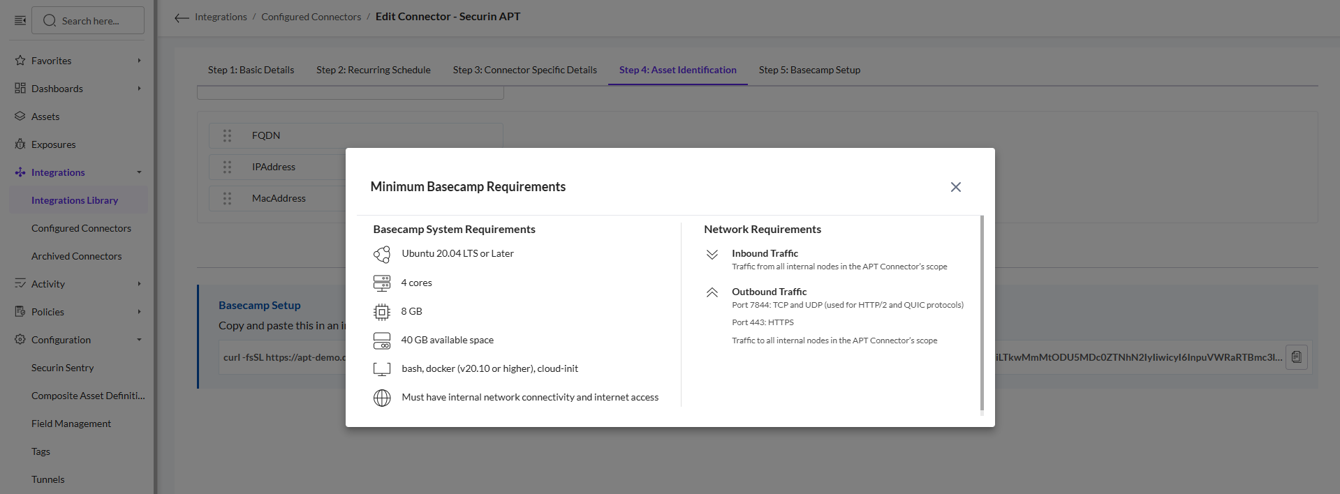Set Up an Automated Pentest Connector - Securin Platform Documentation